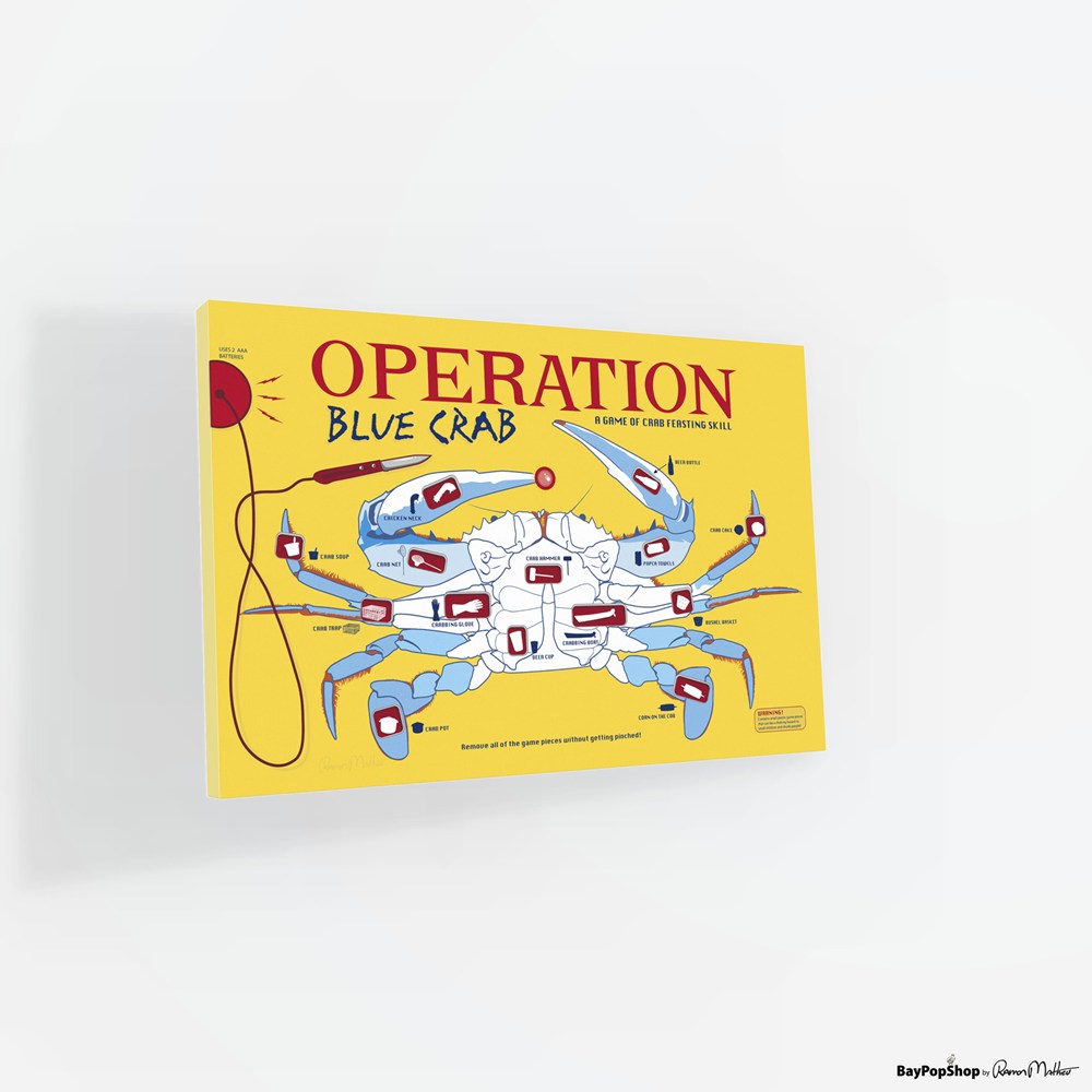 "Operation Crab Game" Open Edition Art Print by Ramon Matheu