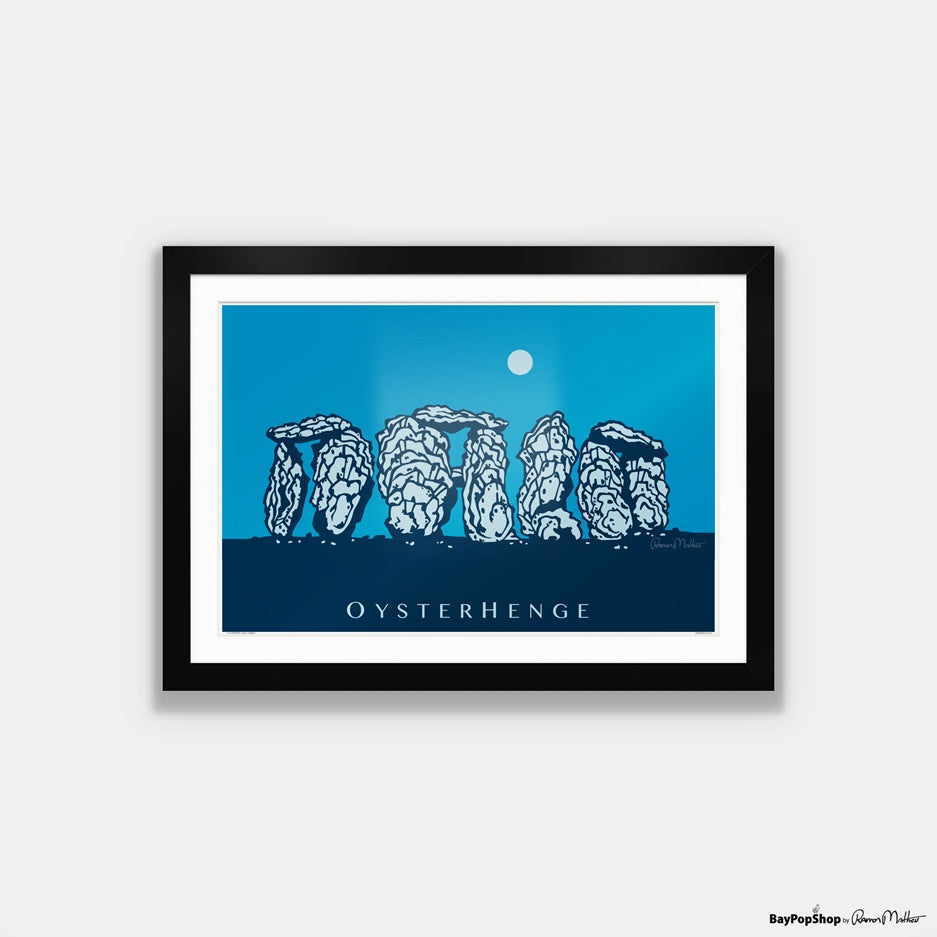 "Oyster Henge" Open Edition Art Print by Ramon Matheu