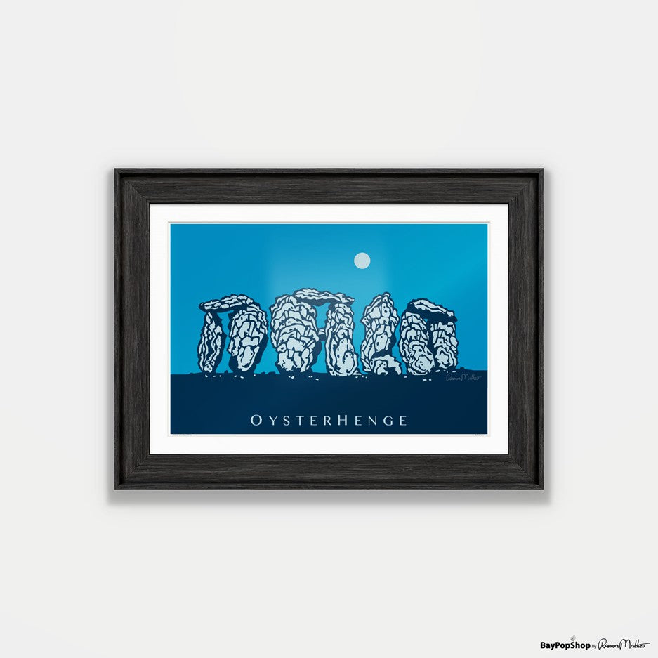 "Oyster Henge" Open Edition Art Print by Ramon Matheu