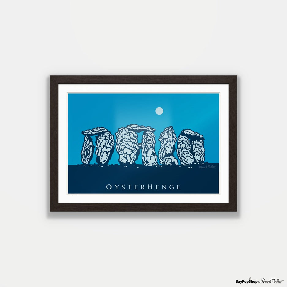 "Oyster Henge" Open Edition Art Print by Ramon Matheu