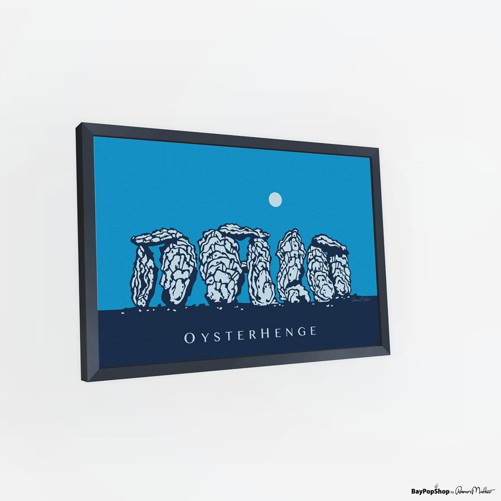 "Oyster Henge" Open Edition Art Print by Ramon Matheu