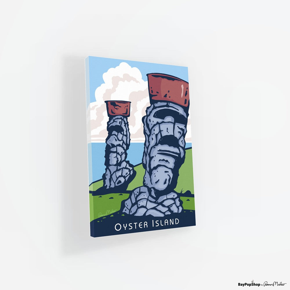 "Oyster Island" Open Edition Art Print by Ramon Matheu
