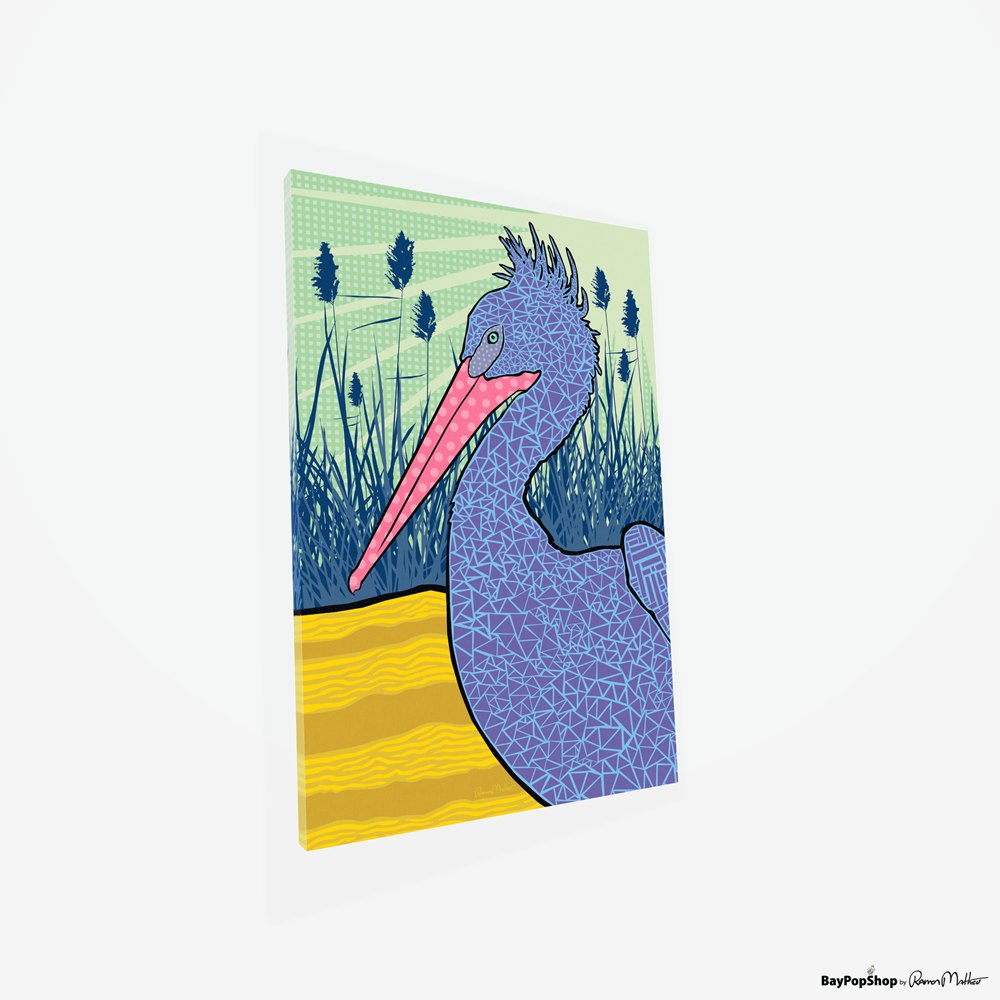 "Pelican Fancy" Open Edition Art Print by Ramon Matheu