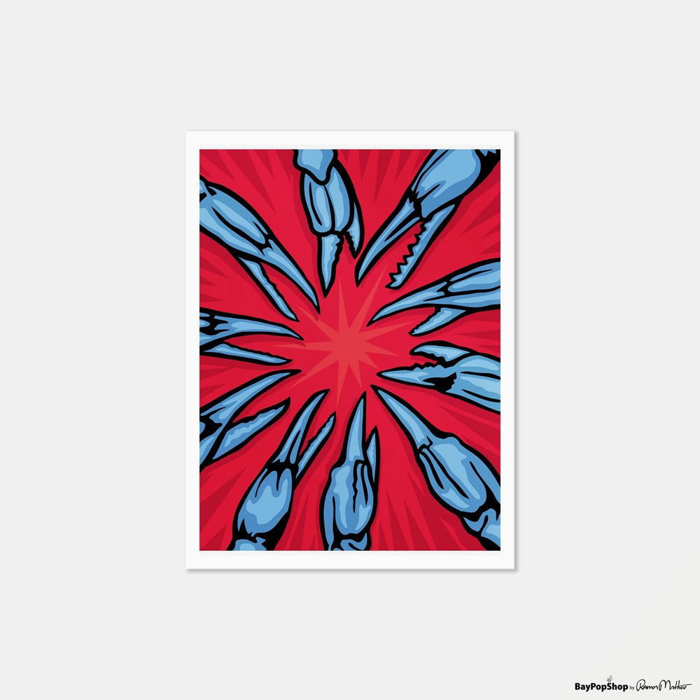 "Rock, Paper, Claws" Limited Edition Art Print by Ramon Matheu
