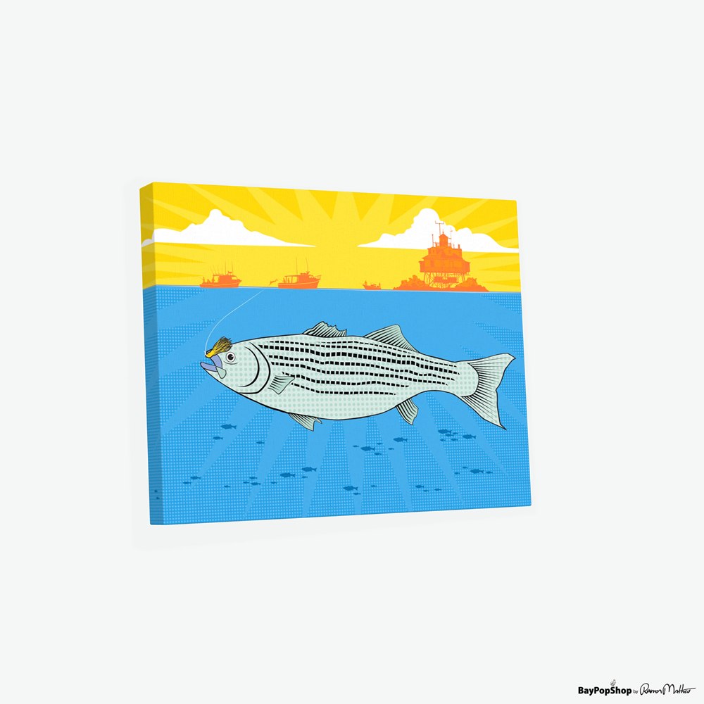 "Striper Town" Limited Edition Art Print by Ramon Matheu