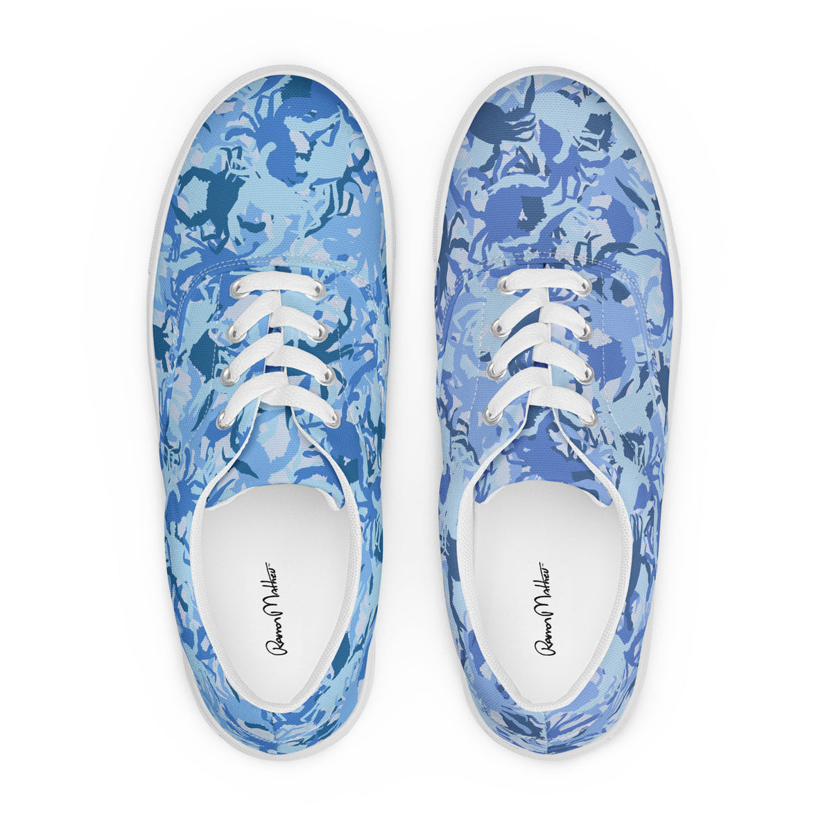 Men’s lace-up canvas shoes