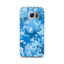 Blue Crab Camo Samsung Case