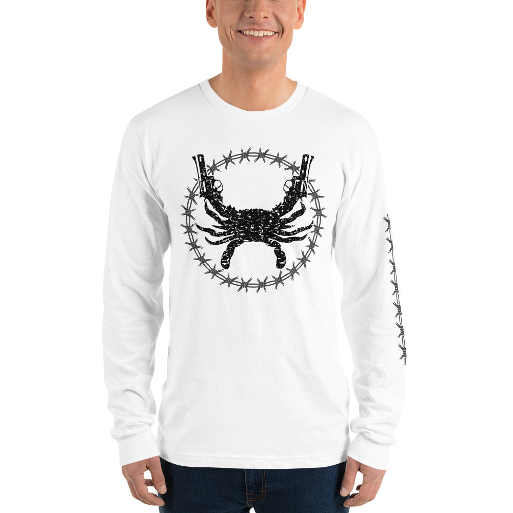 Protect Then Serve White Long sleeve t-shirt