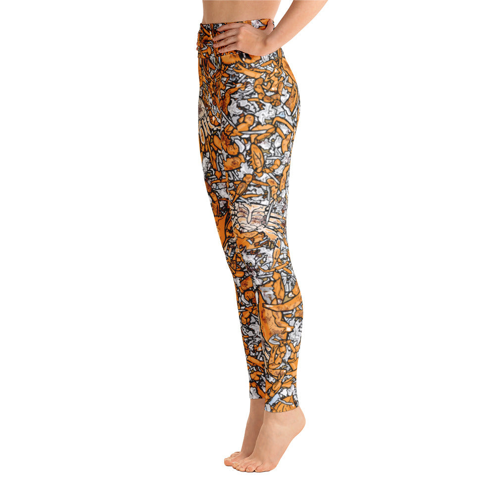 Picked Crab Yoga Leggings