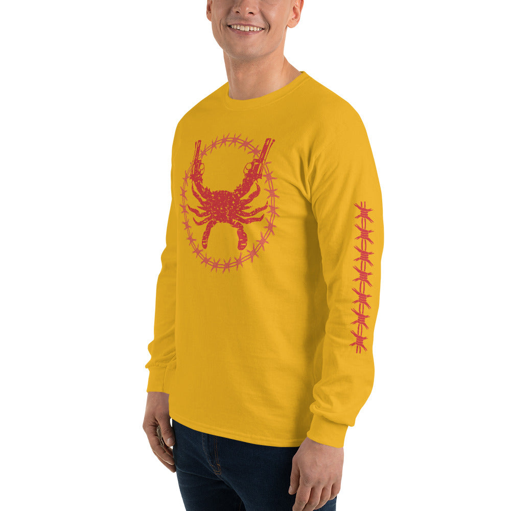 Protect Then Sleeve(Red Ink) Long Sleeve Shirt