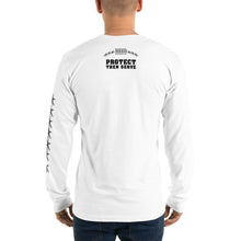 Protect Then Serve White Long sleeve t-shirt