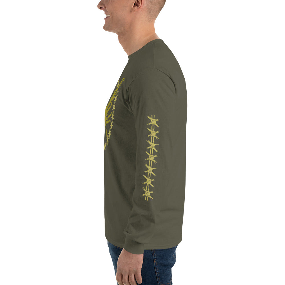 Protect Then Serve Military Green