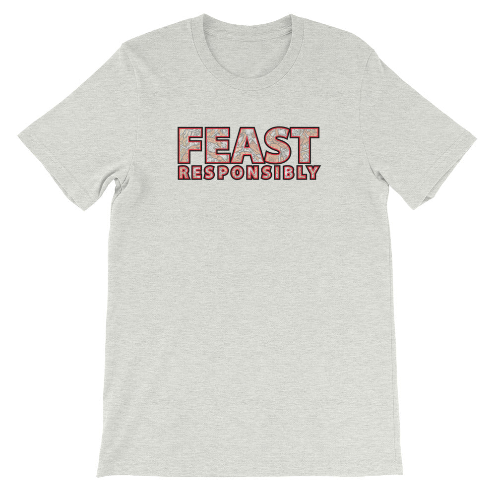 Feast Responsibly Slogan Tee