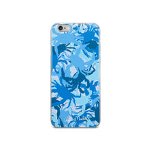 Blue Crab Camo iPhone Case