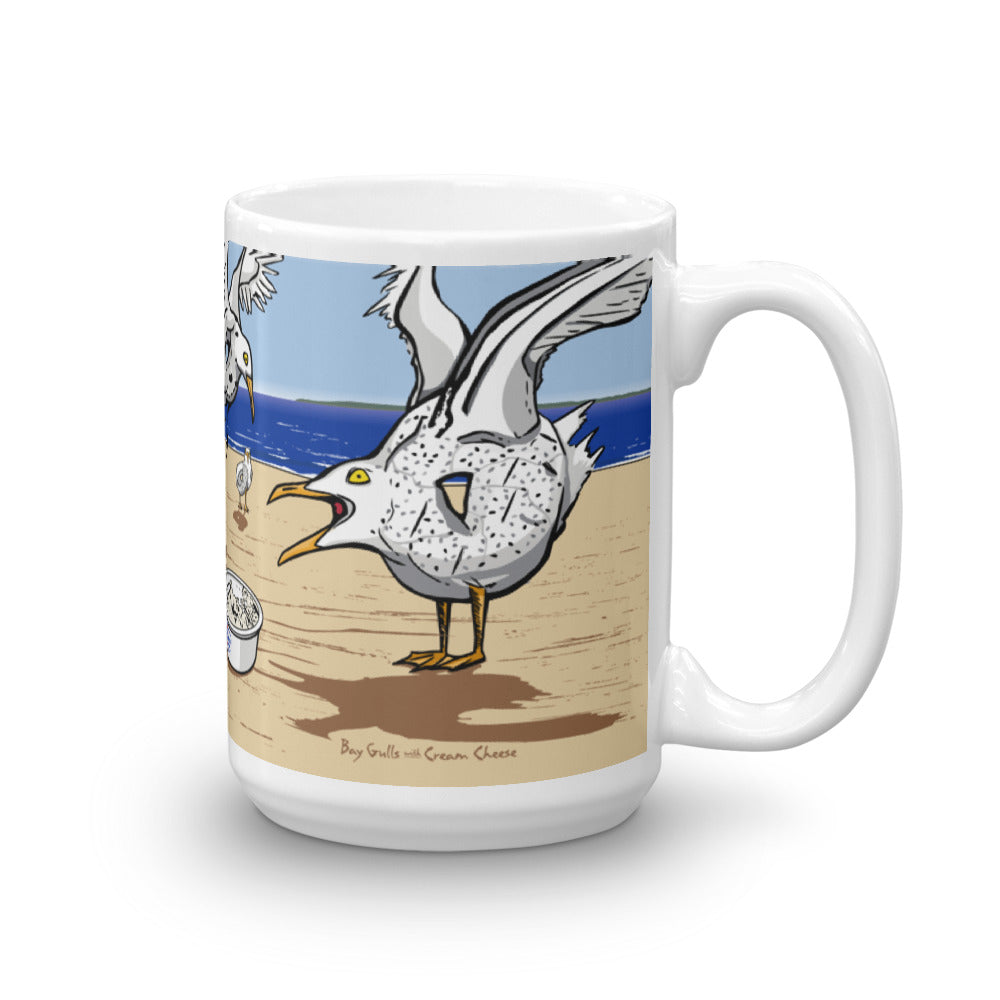 Bay Gulls with Cream Cheese Mug