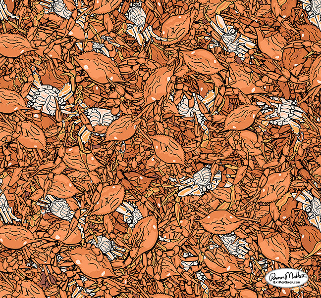 Steamed Crabs Neck Gaiter